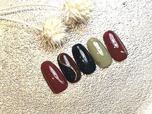 プロモート 岡山城下店(Promote)/hikaruお正月ネイル【岡山】