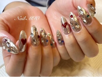 ミラーアートネイル