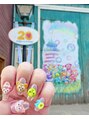 エルーシェ 荻窪店(Nail&Eyelash Ercher)&nbsp;キャラクターネイル/3Dネイル/ミラーネイル