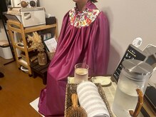 ゆるりらの雰囲気（天然塩・水・足湯のサービス付きで至福の時間に）