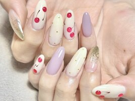 さくらんぼネイル♪