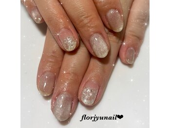 フロージュ ネイル(florjyu nail)/マグネットワンポイントnail