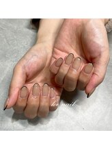 ロエネイル(loe nail)/スキニーフレンチ