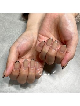 ロエネイル(loe nail)/スキニーフレンチ