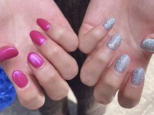 ア―ジュポシェフリル 天神西通り店(age poche Frill)/ワンカラーネイル