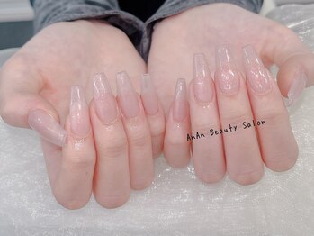 アンアンビューティーサロン(AnAn Beauty Salon)/【チップ】長さ出しワンカラー