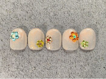 カーティシーネイルズ(curtisii NAILS)/5月★定額8000円コース(オフ別)