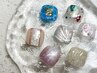 【ネイル】フット◆親指アート(オフ/ケア込)サンプル¥7000/親指持込み¥7980