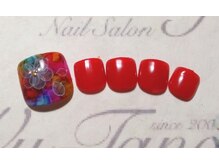 ウータン(Wu-Tang)/たらしこみ風フラワー￥7700