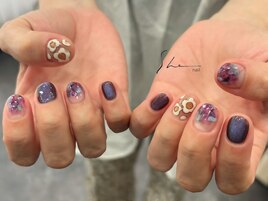 フラワーネイル