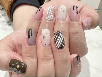 マーノ 稲毛海岸店/バレンタインネイル