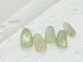 春ネイル/ニュアンスネイル
