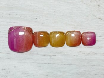 ボーホーネイルズコレクション(BOHO NAILS COLLECTION)/FOOT:定額12650円コース