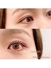 EYE＆NAIL YUZUME 蒲田店【パリジェンヌ/フラットラッシュ/アイブロウ/パラジェル】/まつ毛パーマ上下