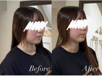 ハクト(Hakuto)/Before/After