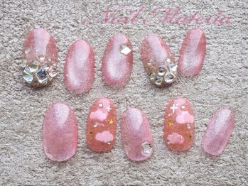 ネイル マテリア 池袋店(Nail Materia)の写真/【初回ジェルオフ無料/持ち込みデザインOK】≪SNSで話題のデザインも多数ご用意♪≫大人可愛くアレンジ可◎