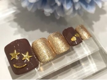 ツメトトノウ/フット スマイリーアート