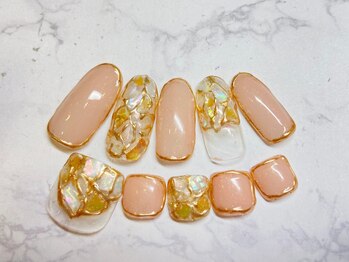 ネイルサロン 爪/冬ネイル