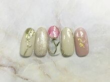 ネイルアンドまつげ リュフェール 五反田(Nail Lufaire)/フラワーミラー