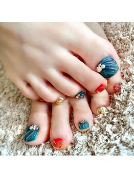 フット 持ち込みアート