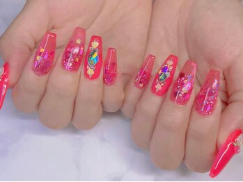 ハル(haru)/ネオンピンク