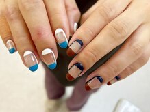 リベラ 名駅店(LIBERA)/変形フレンチネイル