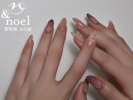 リボン×ピクシーネイル