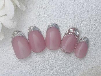 ビオトーププラス 浦和店(bio tope +)/ガラスフレンチネイル[浦和]