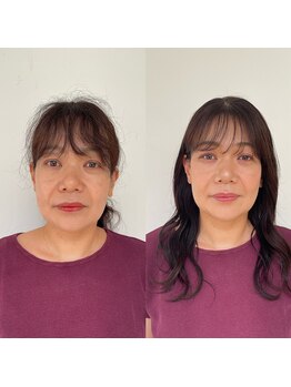 パーソナルサンフラワー(PersonalSunflower)/お客様ヘアメイクBefore/After