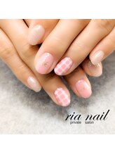 リアネイル(ria nail)/☆ギンガムチェック☆