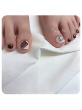 ラフィーネイル(Rafy Nail)/Foot親指アート