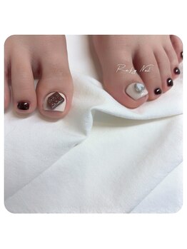 ラフィーネイル(Rafy Nail)/Foot親指アート