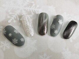 マグネット＆雪の結晶マット