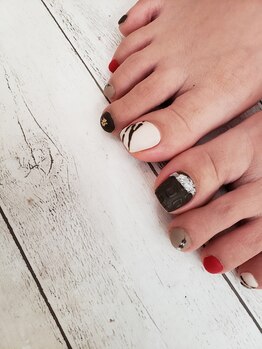 ネイルズ ビー 南昭和町本店(Nail's be)/フットジェル☆