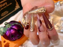 ネイルブラックシー デコ電ショップ クリスタルシー(BLACK SEA Shop Crystal Sea)/ハロウィンにも☆