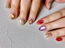 8(HACHI)/定額アートネイル☆アシメ