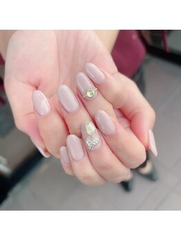 トータルサロン 白べぇーっ プラス/リングネイル☆