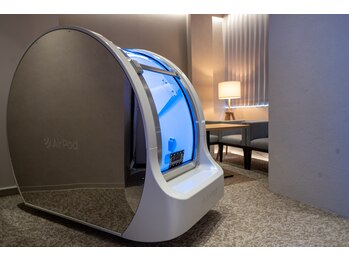 水素浴カプセル専門サロン エイミー 銀座店(Aimy GINZA)/リクライニング型(座るタイプ)