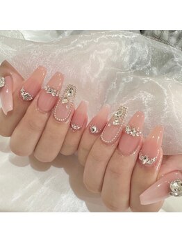 ラビィ 新宿店(Raviy)/シンプルガーリーネイル