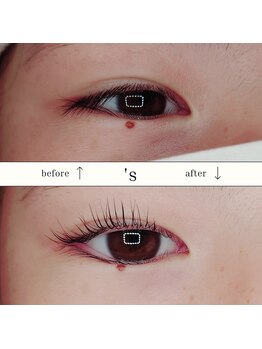 アポストロフィエス/ラッシュリフト