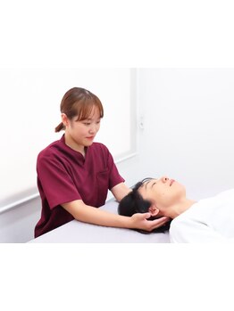 ヘッドスパで癒されたい