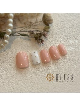ブレス 天童店(BLESS)/大人上品ネイル