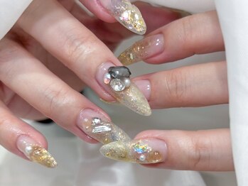 リノ ネイル(Rino nail)の写真/【爪を削らないシャイニージェル/フィルイン導入店】長さだし10本+¥6600～♪旬な可愛いサンプル多数ご用意!