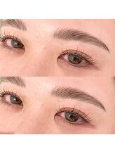 EYE＆NAIL YUZUME 蒲田店【パリジェンヌ/フラットラッシュ/アイブロウ/パラジェル】/まつ毛パーマ＋HBL