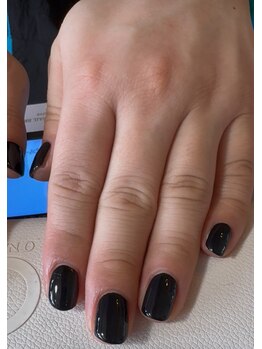 オレンジショコラ(orangechocolat)/メンズネイル【ワンカラー】