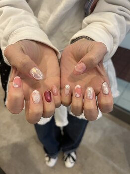 メゾンド シャルム カラット(maison de charme carat)/spring nuance nail