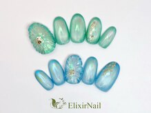 エリクサーネイル 西武新宿(Elixir Nail)/定額a  シンプル/クーポン使用