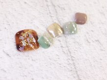 ネイルサロン ドルチェネイル 柏店(Dolce.Nail)/フットデザインコース☆足湯付き