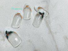 フランセス(Frances)/新作　クリスマスネイル