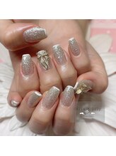 カラーリリー 恵比寿(Calla lily)/韓国ネイル/フレンチ/リボン